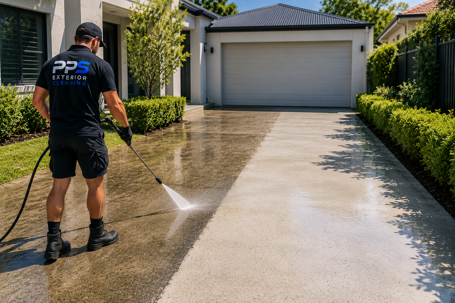 Concrete Cleaning Perth - Professional pressure washing services for residential and commercial properties