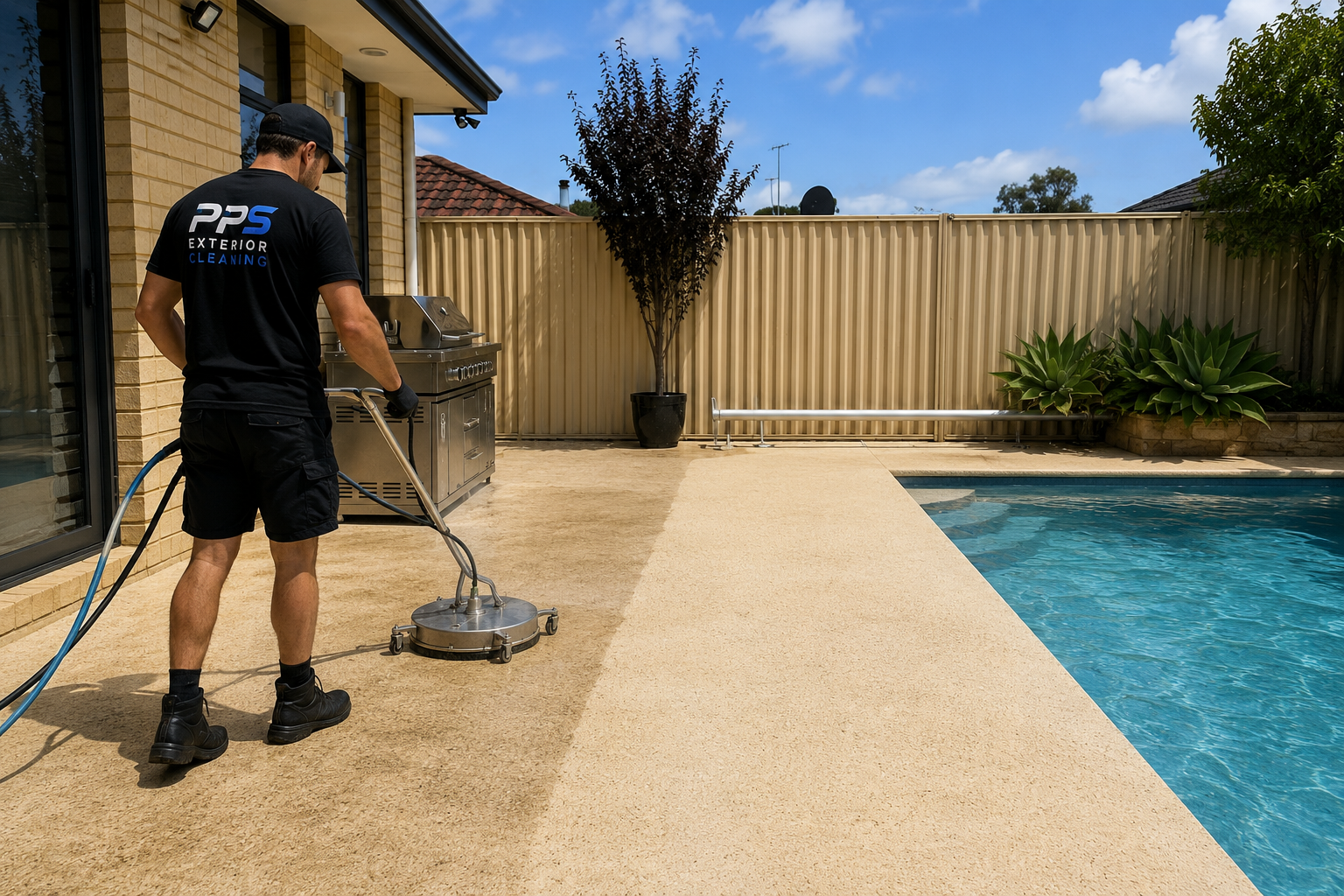Liquid Limestone Cleaning Perth - Professional pressure washing services for residential and commercial properties